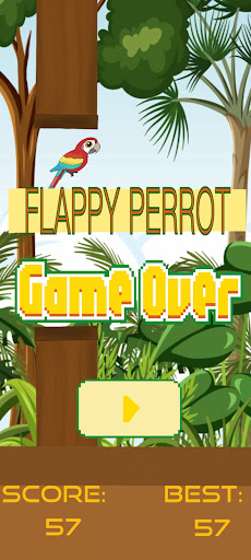 Flappy Parrot Screen 2
