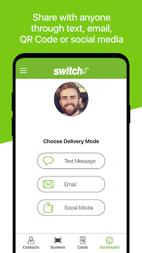Switchit Digital Business Card Screen 2