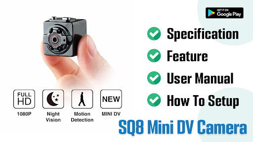 SQ8 Mini DV Camera App Advice Screen 2