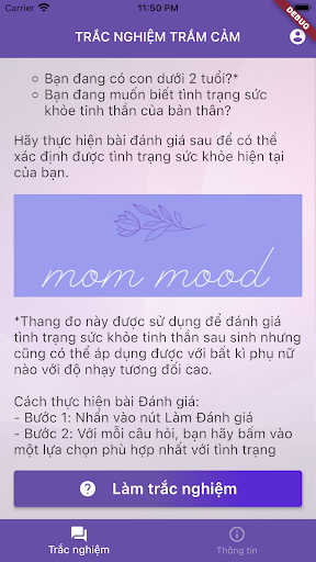 MM- Sàng lọc trầm cảm sau sinh