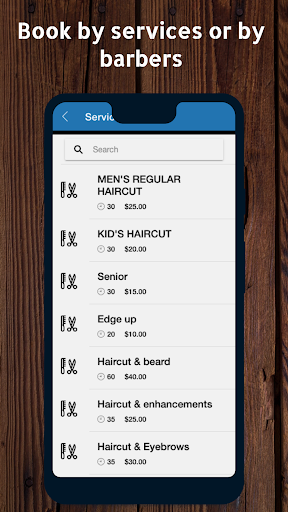 PJ’s Barber Shop Screen 3