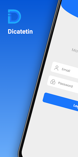 Android application Dicatetin - Kasir Laundry screenshort