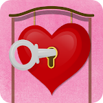 Cover Image of Download Heart Door Lock Screen  APK