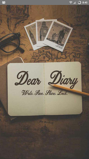 Dear Diary -  Password Backup