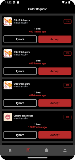 Fresh n Red Delivery Screen 2