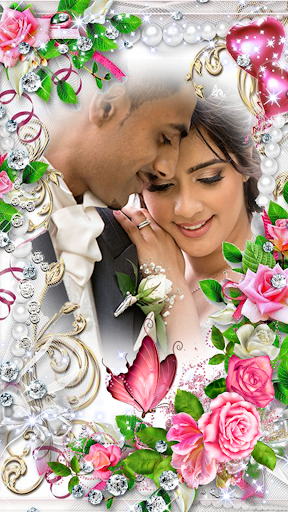 Lovely Flower Photo Frame Screen 2
