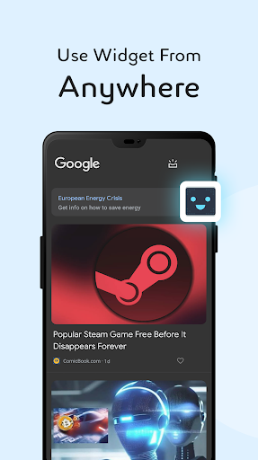 Screenshot of Wally: AI Assistant GPT Widget