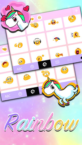 Colorful Rainbow Theme Screen 3