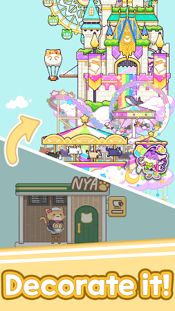 Game screenshot Merge Meow Cafe : Coffee cat hack