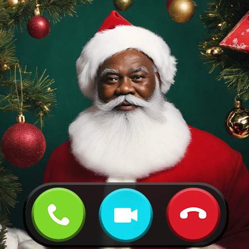 Santa Claus Call Fake Video logo