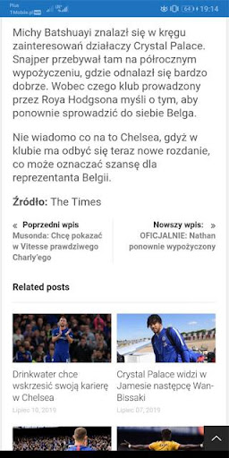 Chelsea24News Screen 2