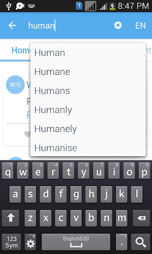 Malay Dictionary Multifunction Screen 3