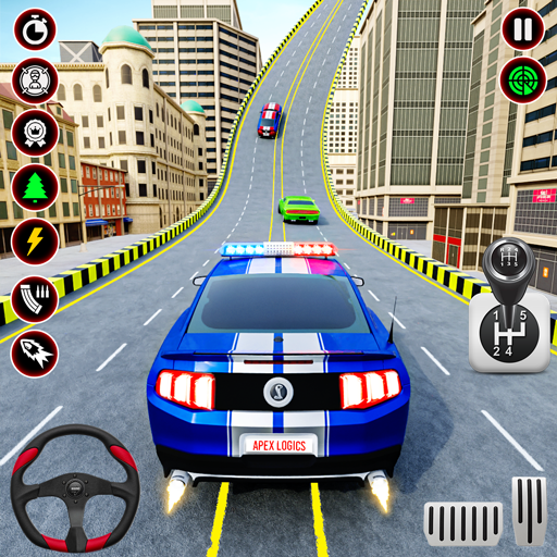 Dubai Police Car Games 3d  Icon