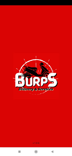 Android application BURPS Delivery & Services screenshort