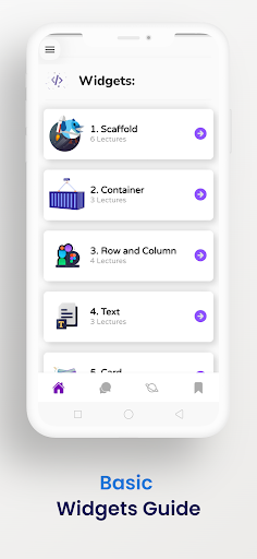 Screenshot of Learn Dart & Flutter