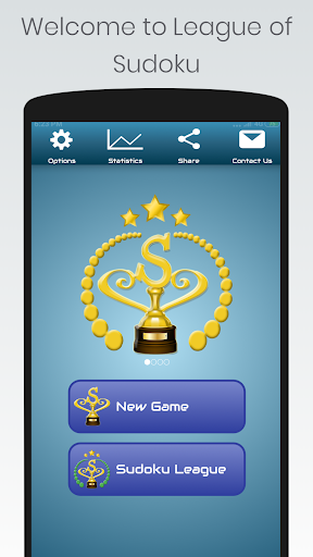 Android application LEAGUE OF SUDOKU: Free sudoku screenshort