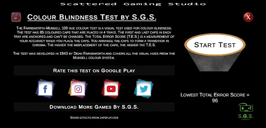 Colour Blindness Test by S.G.S