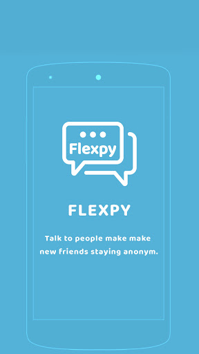 Android application Flexpy - Anonymous Chat screenshort