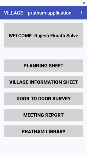 Mobilization APP - PACE Screen 2