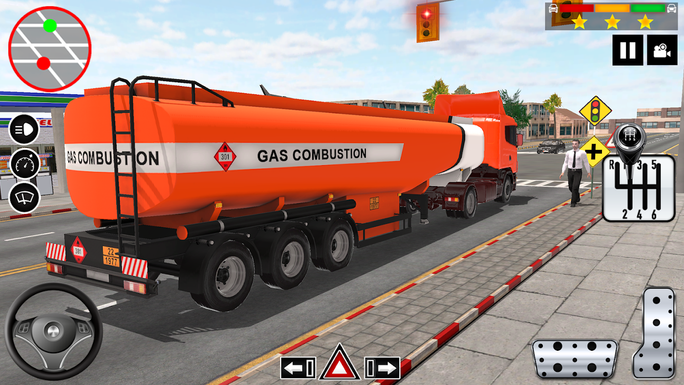 Oil Tanker Truck Driving Games 