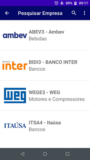 Avaliando Empresas da Bolsa B3 Screen 2