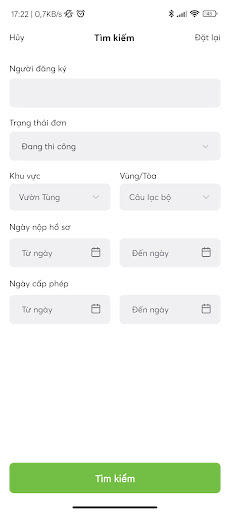 Android application QLTC Ecostaff screenshort