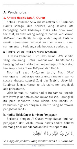Hadits Shahih Tidak Diamalkan Screen 3