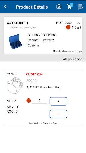 Fastenal FASTScan Screen 3