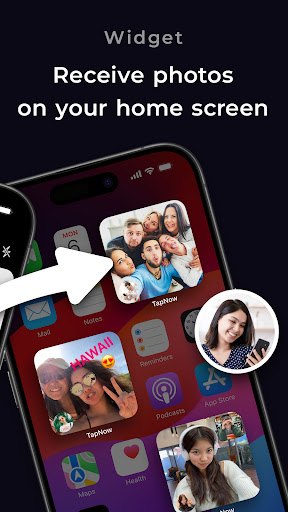 TapNow - Friends on homescreen Screen 2