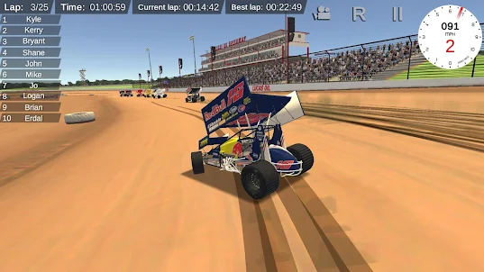 Outlaws - Sprint Dirt Race 2