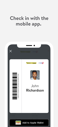 Screenshot of FitnessU and iRock Fitness