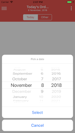Android application Breadfast Logistics screenshort