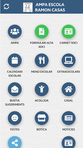 Android application AFA ESCOLA RAMON CASAS screenshort