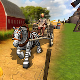 Zebra Cart 3D icon