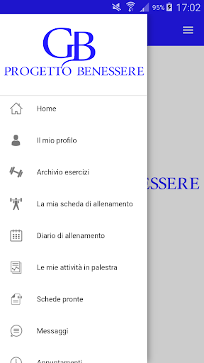 Android application Progetto Benessere GB screenshort