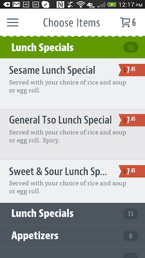 Shu Shus Asian Cuisine Screen 3
