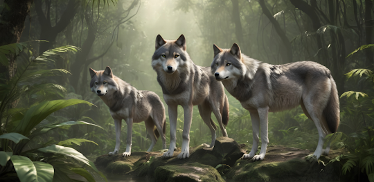 Wolf Simulator -  Animal World
