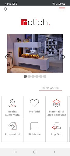 Android application Rolich Store screenshort