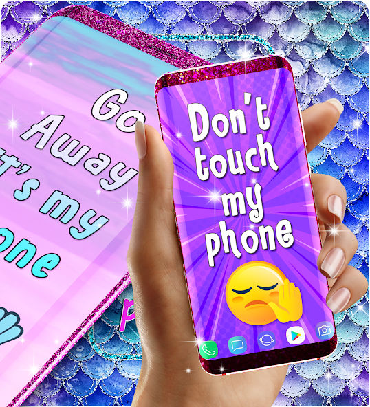 Don't touch my phone wallpaper Screen Captures 11