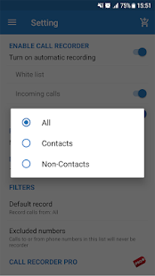 Auto call recorder 4.0 APK screenshots 7