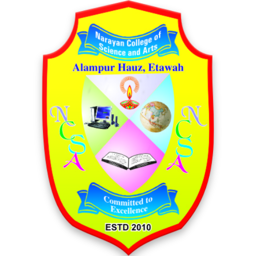 Narayan college of Science & A logo