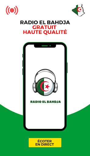 Android application radio el bahdja en direct screenshort