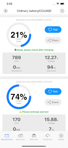 Android application Kbattery screenshort