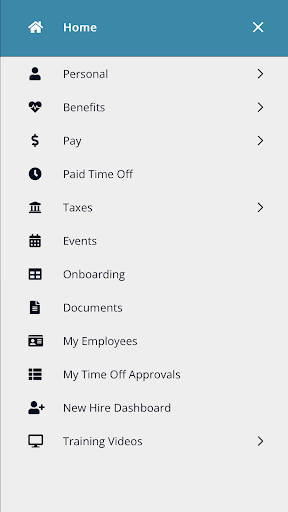 EPAY Employee Portal Screen 3