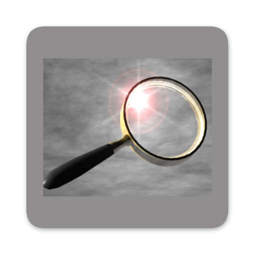 Magnifying glass logo