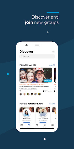 CBS CampusGroups Screen 2