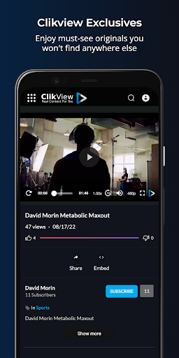 ClikView Screen 2