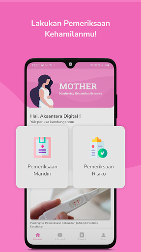 Mother - Monitoring Kehamilan Screen 2