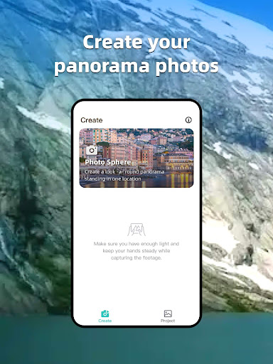 Screenshot of 360 Photo Sphere Camera