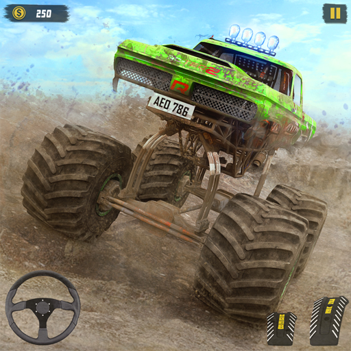 3D-Monster-Truck-Stunt-Spiel